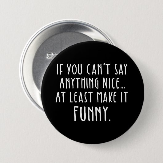 いいもしこと言わないでくれおもしろい 缶バッジ (正面&裏面)