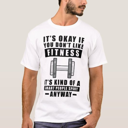 いいもしよフィットネスは嫌いAみたいな Tシャツ (正面)