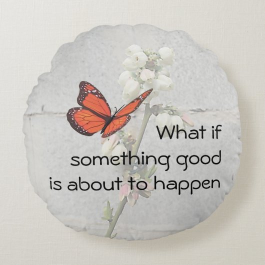 いいもし丸い枕 ラウンドクッション (正面)