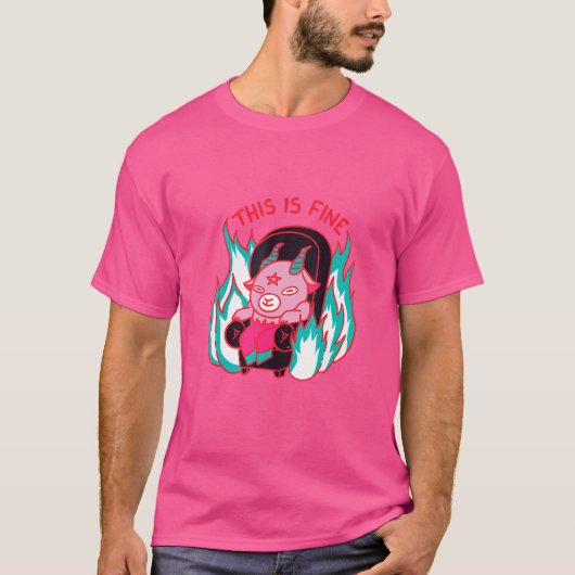 いいんだ...悪魔のソファでリラックス Tシャツ (正面)