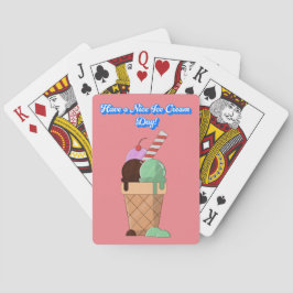 いいアイスの日を！ トランプ