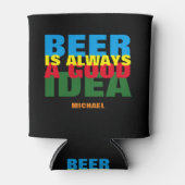 いいアイディア、ビール 缶クーラー (正面)