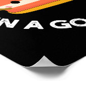 いいアラモードのフードパンにパイおもしろいパン ポスター (角)