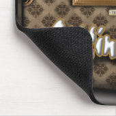 いいカモ、格好の標的、楽な目標、容易に狙える的、だまされやすい人"にせ医者のパック"の壁のマウスパッ マウスパッド (コーナー)