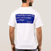 いいピンクラー・バック Tシャツ (裏面)