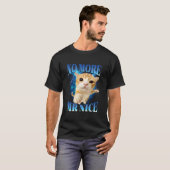 いい人じゃないユーモア 暴走 脳内お花畑 笑える猫 Tシャツ (正面フル)