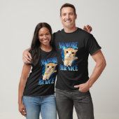 いい人じゃないユーモア 暴走 脳内お花畑 笑える猫 Tシャツ (ユニセックス)