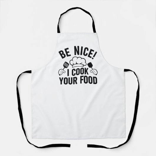 いい人に調理師を エプロン (正面)