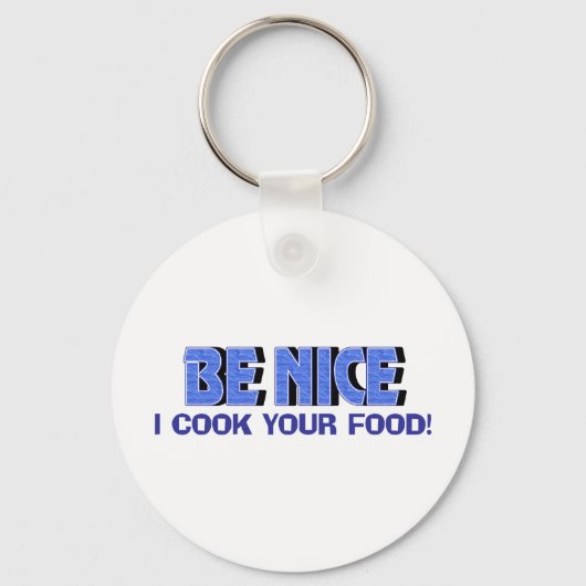 いい人に調理師を キーホルダー (正面)