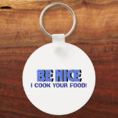 いい人に調理師を キーホルダー (正面)