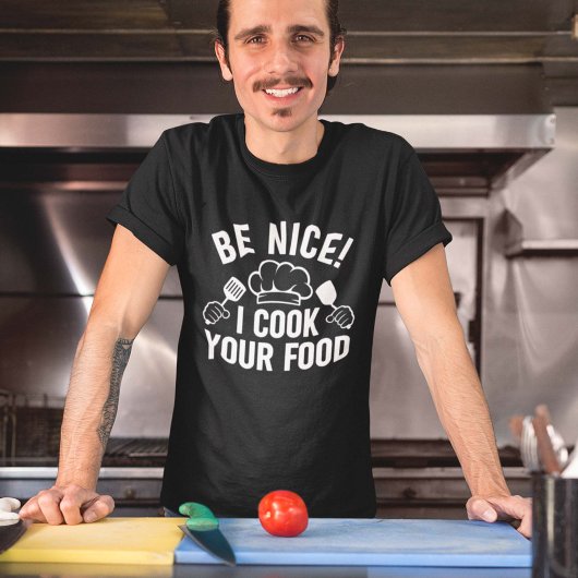 いい人に調理師を Tシャツ