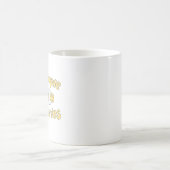 いい人も境界線を持つ コーヒーマグカップ (中央)