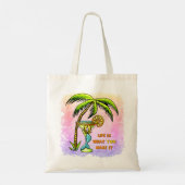 いい人生の人魚 トートバッグ (裏面)