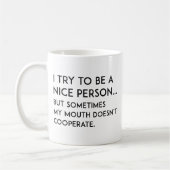 いい人 コーヒーマグカップ (左)