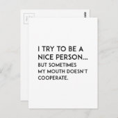 いい人 ポストカード (正面/裏面)