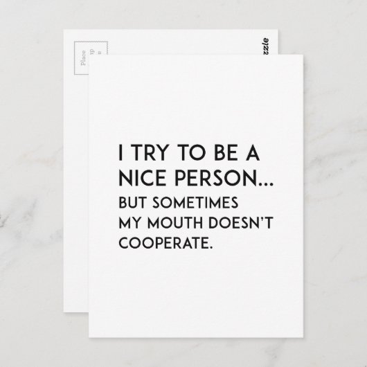 いい人 ポストカード (正面/裏面)