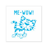 いい仕事先生キティ猫me-wow meow A 素晴らし+ セルフインキングスタンプ (デザイン)