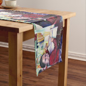 いい女の子は皆アイスクリームを食べる ショートテーブルランナー (インサイチュ)