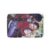 いい女の子は皆アイスクリームを食べる バスマット (正面)