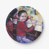 いい女の子は皆アイスクリームを食べる ペーパープレート (正面)