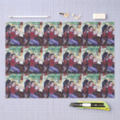 いい女の子は皆アイスクリームを食べる 薄葉紙 (クラフト)