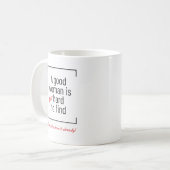 いい女は懸命じゃない コーヒーマグカップ (正面左)