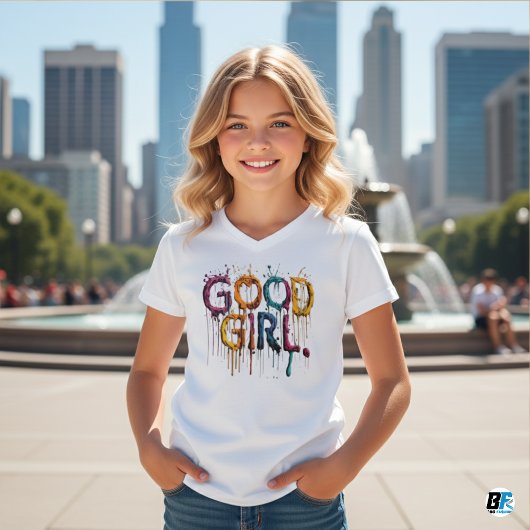 いい女スタイリッシュのTシャツ Tシャツ
