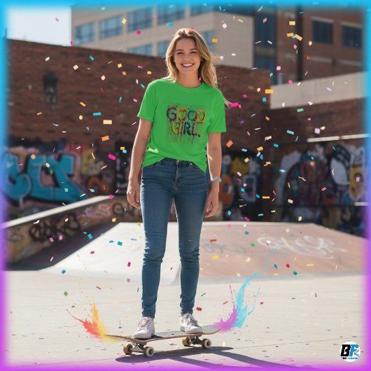 いい女スタイリッシュのTシャツ Tシャツ