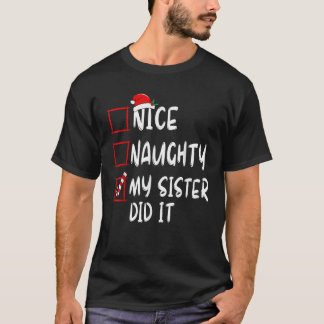 いい姉いけなさんクリスマス家族の男の子ギル Tシャツ