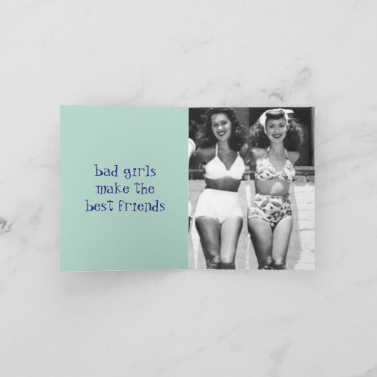 いい娘はいない カード (内部)