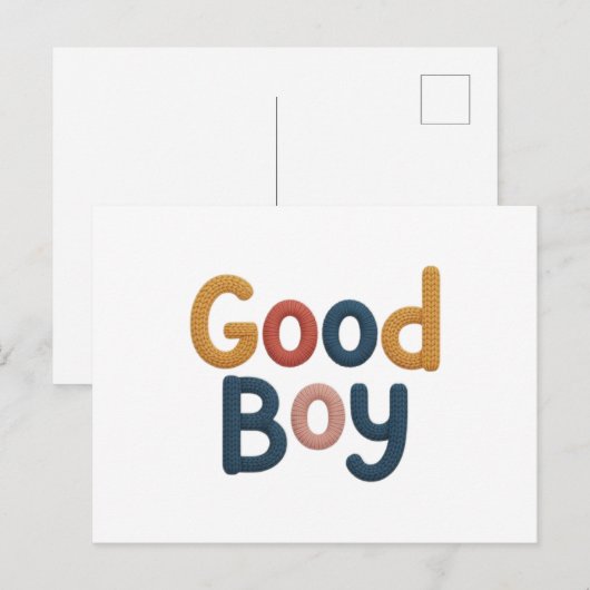 いい子だね ポストカード (正面/裏面)