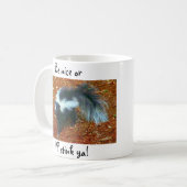 いい子でないと臭くなるぞ コーヒーマグカップ (正面左)