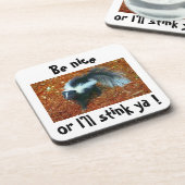 いい子でなければ臭いぞ コースター (左側)