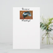 いい子でなければ臭い文房具 便箋 (スタンド正面)