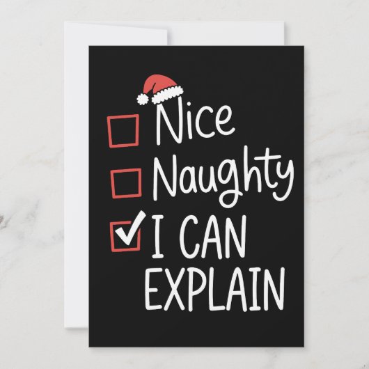 いい悪い説明できるクリスマスリスト クリスマス (正面)