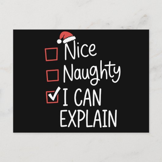 いい悪い説明できるクリスマスリスト クリスマス (正面)