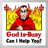 いい救済のか？宗教的ユーモア ポスター (正面)