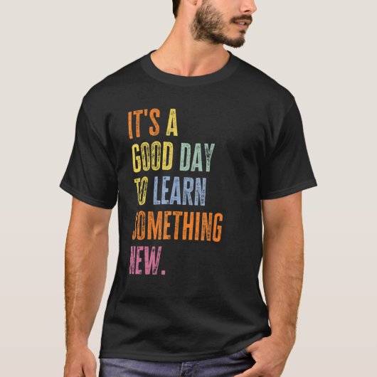 いい日だ学新学期先生モ Tシャツ (正面)