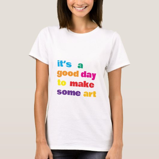 いい日だ Tシャツ (正面)