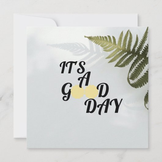 いい日ですね 招待状 (正面)