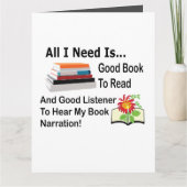 いい本と聞き手の挨拶が読必要 カード (正面)