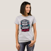 いい母ちゃんHood再生リストTシャツ Tシャツ (正面フル)