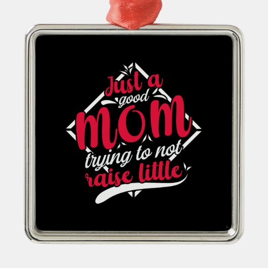 いい母親だ メタルオーナメント (正面)