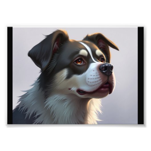 いい犬 フォトプリント            (正面)