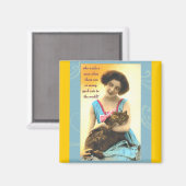 いい猫が沢山いる男が マグネット (正面/裏面)