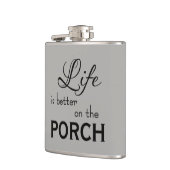 いい生活は玄関の方が好い | フラスク (左)