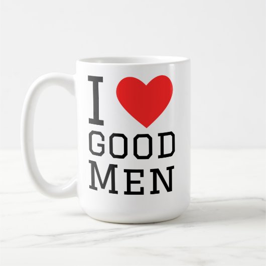 いい男が好き コーヒーマグカップ (左)