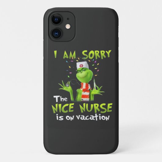 いい看護師が休暇中ですみません Case-Mate iPhoneケース (裏面)