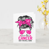 いい試しがんだけど私はまだ乳がんA カード (黄色い花)