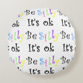 いい間抜けまくらになりなさい ラウンドクッション